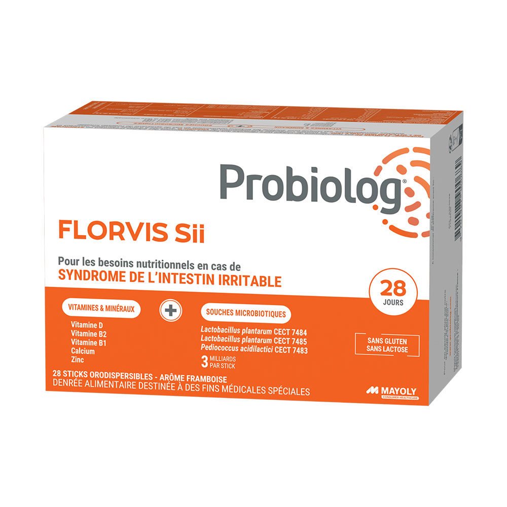 Mayoly CHC Probiolog Florvis SII 28 Sticks