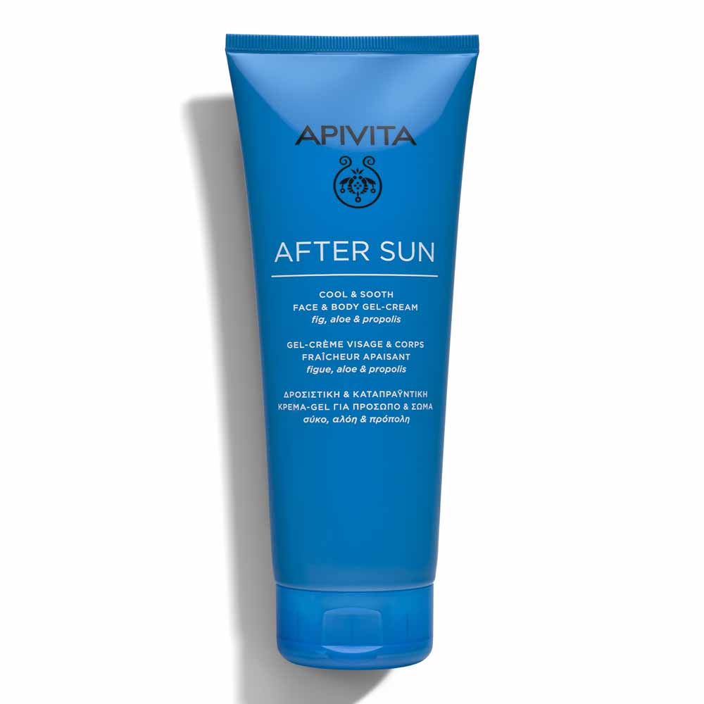 Apivita After Sun Gel-Crème Visage & Corps Fraîcheur Apaisant Visage & Corps 200ml
