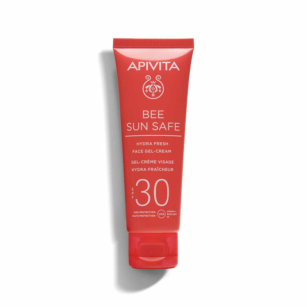 Apivita Bee Sun Safe Gel-crème Visage Hydra Fraîcheur SPF30 50ml