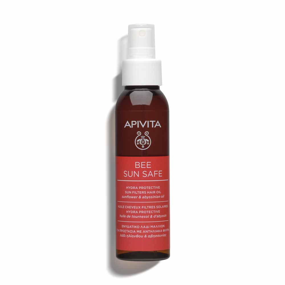 Apivita Bee Sun Safe Huile Cheveux Filtres Solaires 100ml