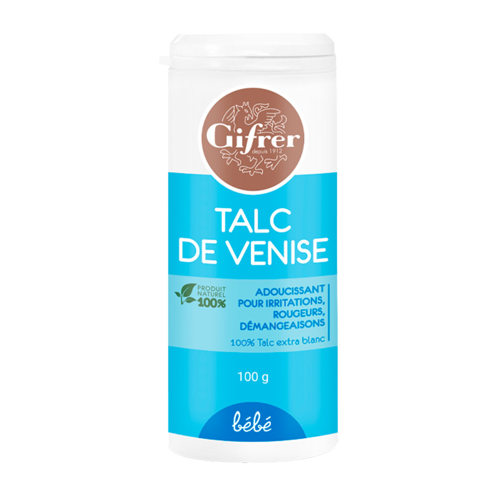Gifrer Talc De Venise Adoucissant Bébé 100g