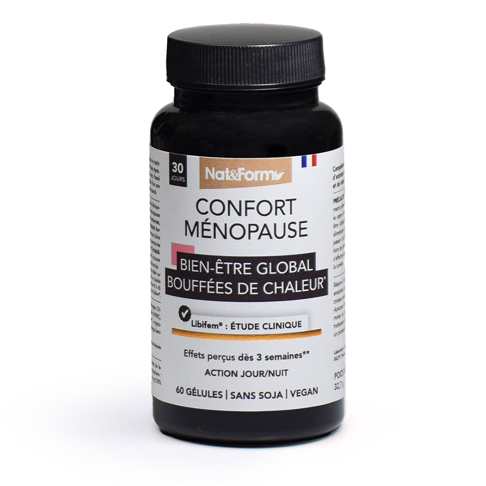 Nat&Form Confort Ménopause 60 gélules