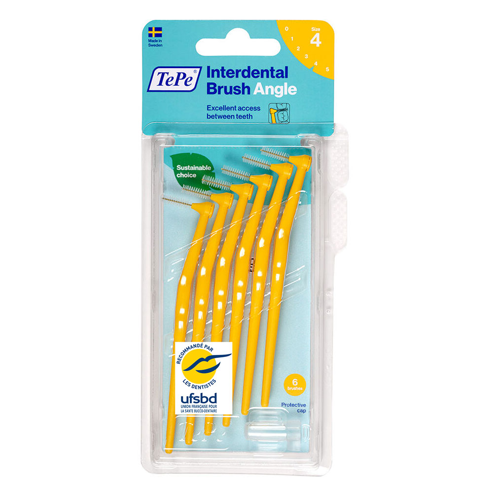 TePe Brossettes Interdentaires Angle Avec Manche x6