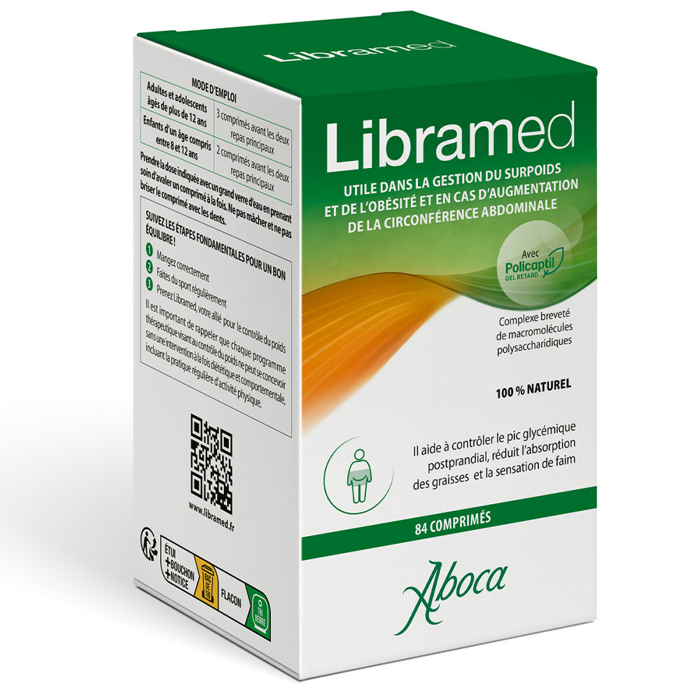 Aboca Métabolisme Libramed Fitomagra Contrôle du Poids 84 Comprimes