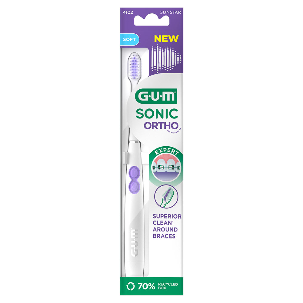 Gum Sonic Ortho Brosse À Dents x1