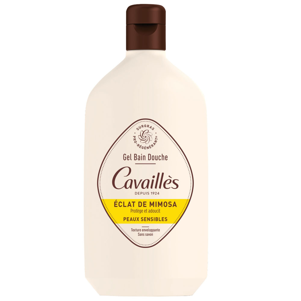Cavaillès Surgras Pro-Régénérant Gel Bain Douche Eclat de Mimosa 400ml