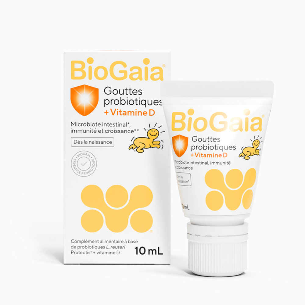 Biogaia Probiotiques + Vitamine D Gouttes Goût neutre 10 ml