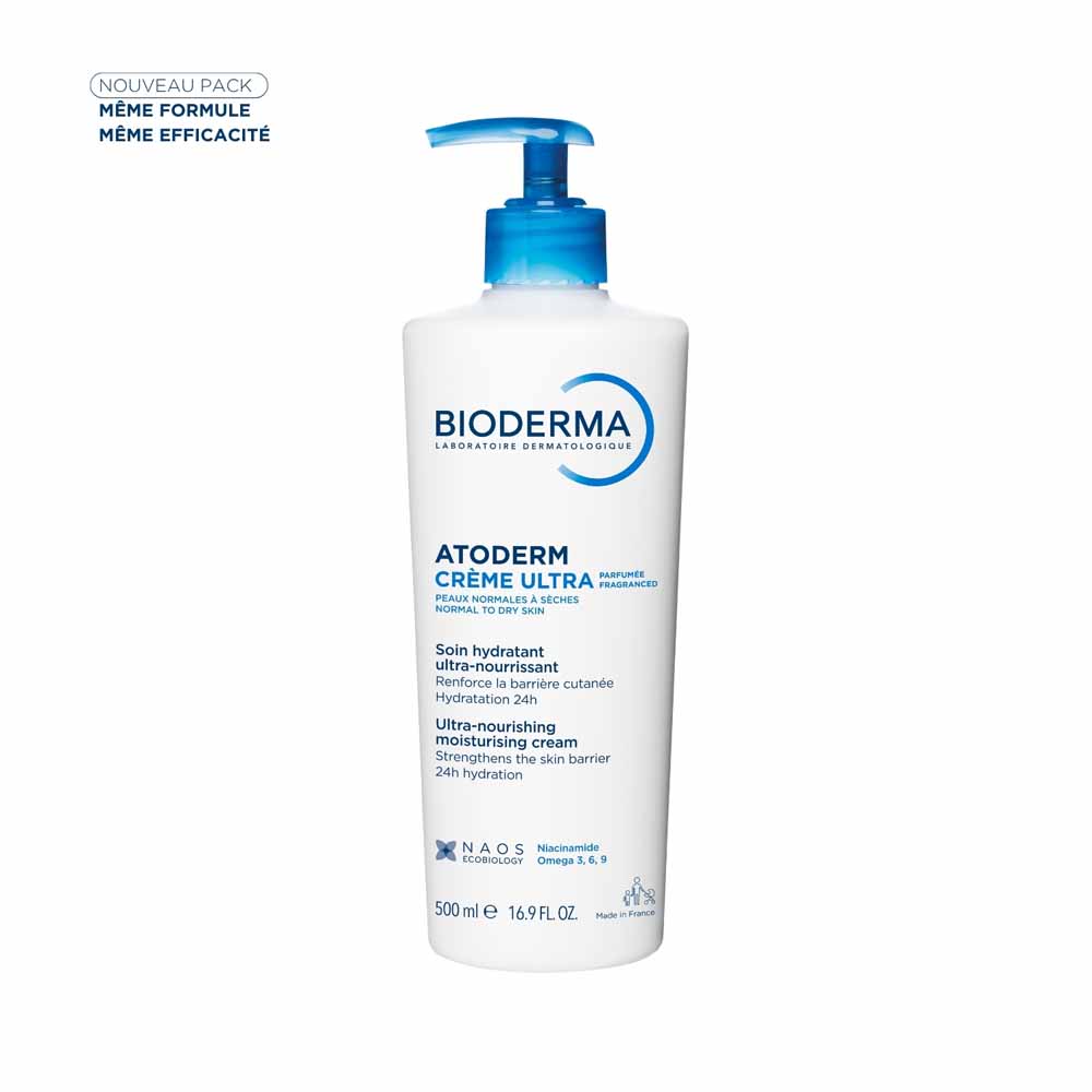 Bioderma Atoderm Crème Ultra-Nourrissante Parfumée Peaux Normales à Sèches 500ml