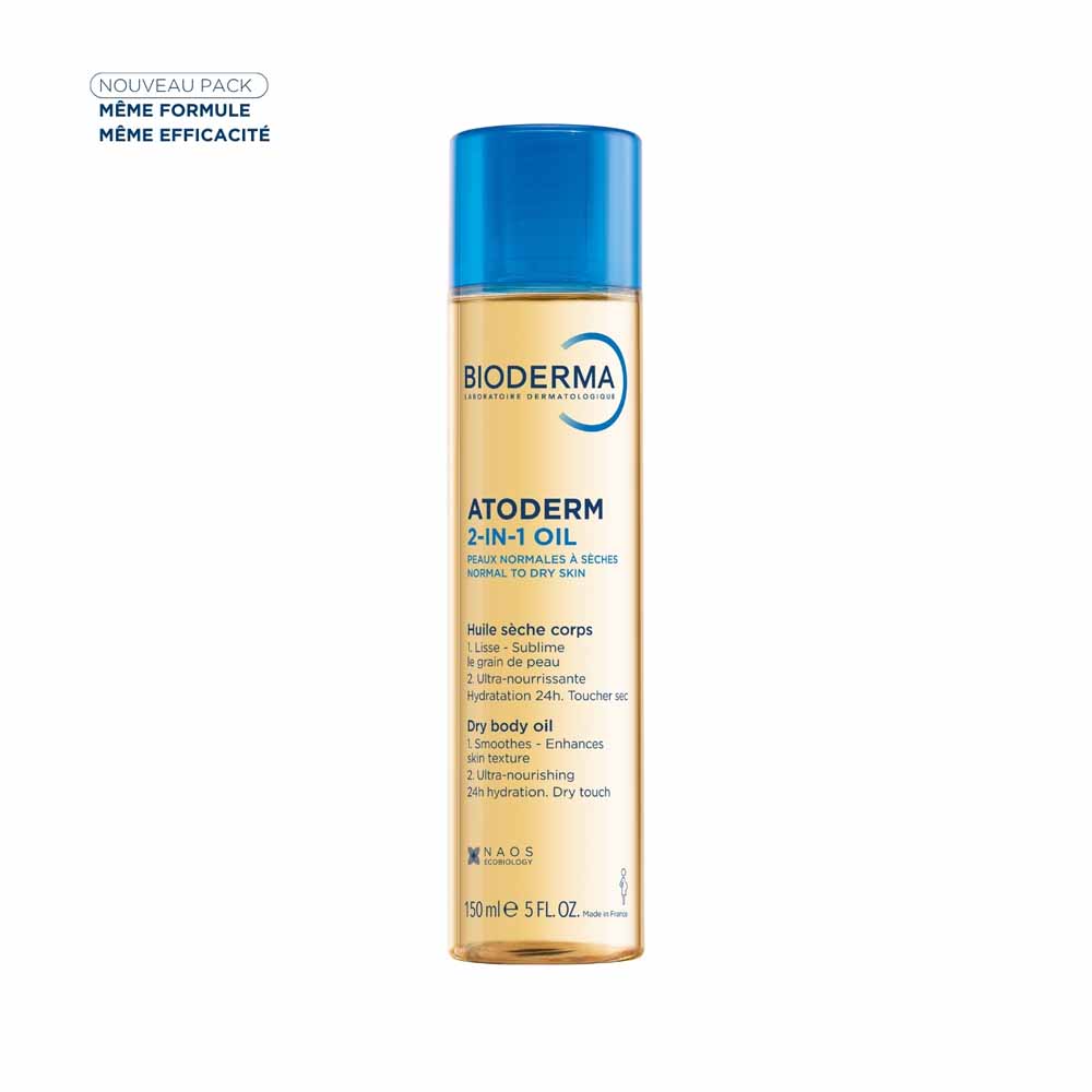 Bioderma Atoderm Huile Sèche Corps 2en1 Oil 150ml