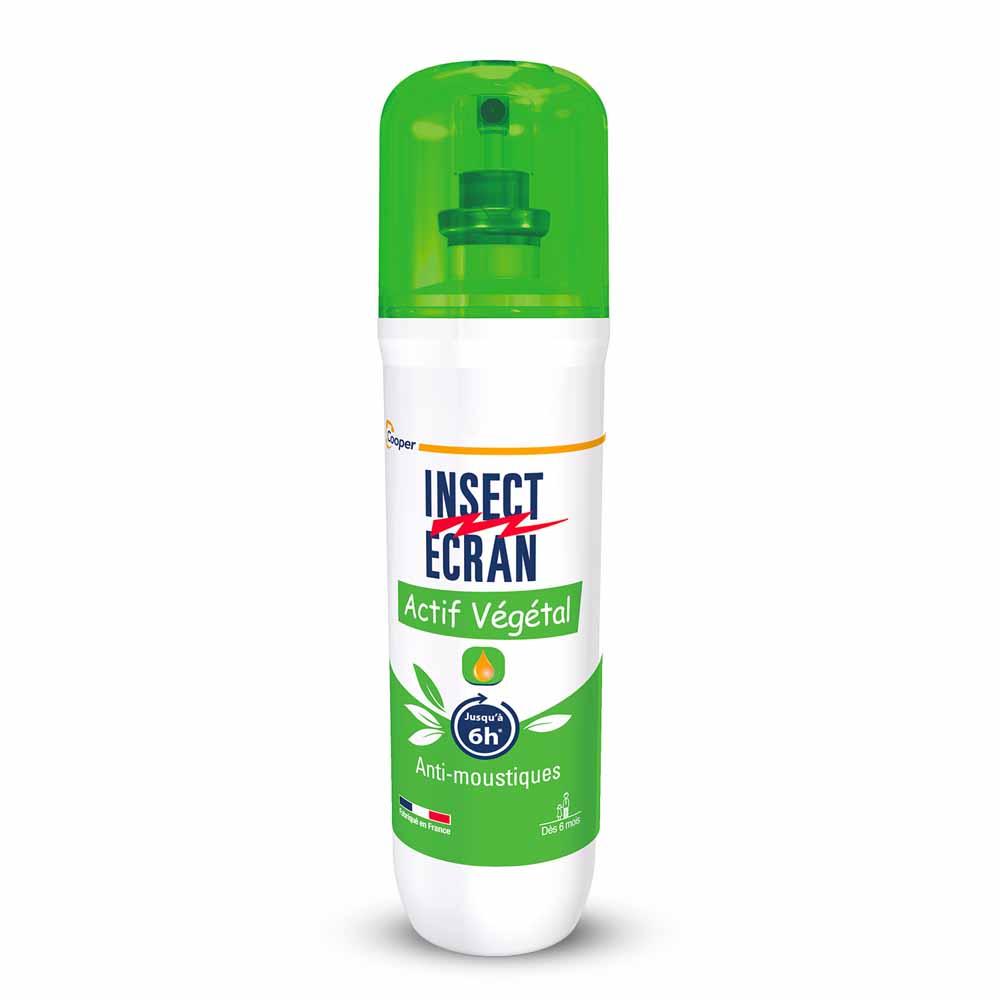 Insect Ecran Peau Anti-Moustiques Repulsif Actif Végétal 100ml