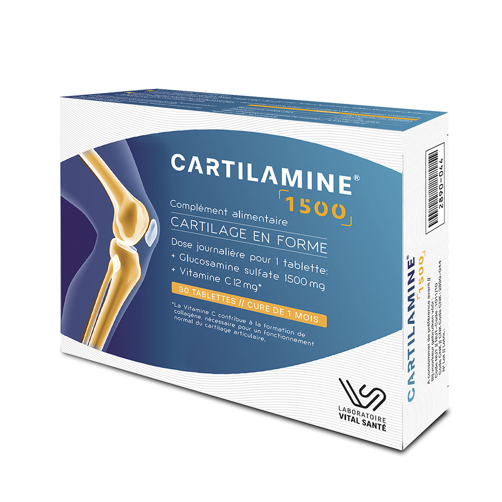 Vital Santé Cartilamine 1500 30 comprimés