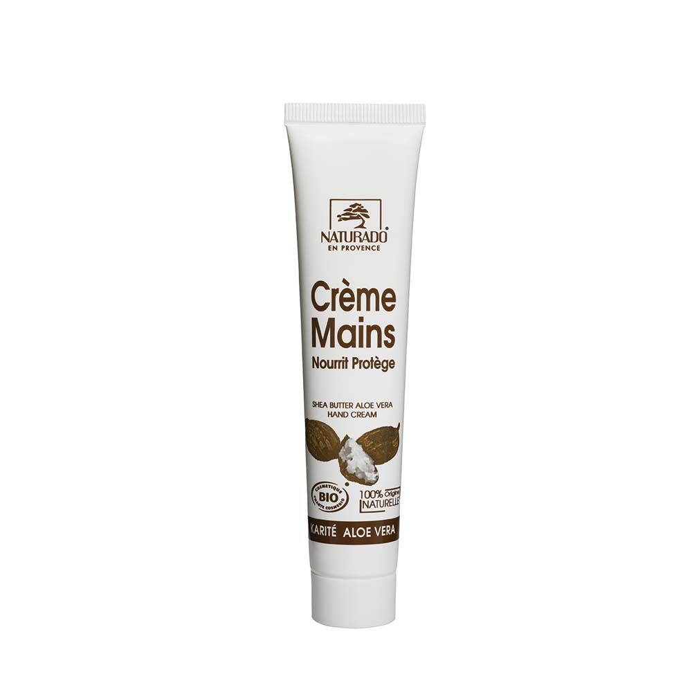Naturado Crème Mains Karité Bio Nourrit Protège 40ml