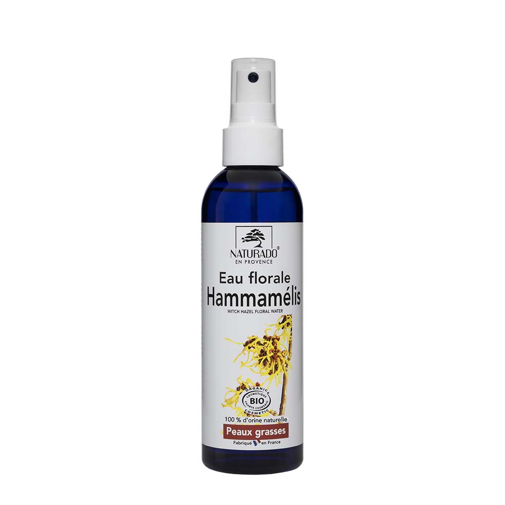 Naturado Eau Florale Hamamelis Bio Peaux Grasses 200 ml