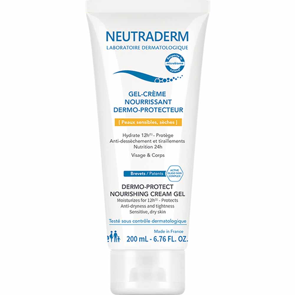 Neutraderm Gel-Creme Nourrissant Dermo-Protecteur Peaux sèches 200ml