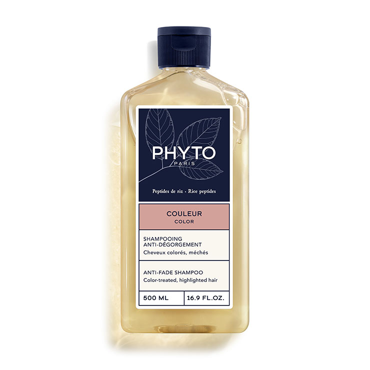 Phyto Paris Couleur Shampooing Anti-Dégorgement Cheveux Colorés, Méchés 500ml