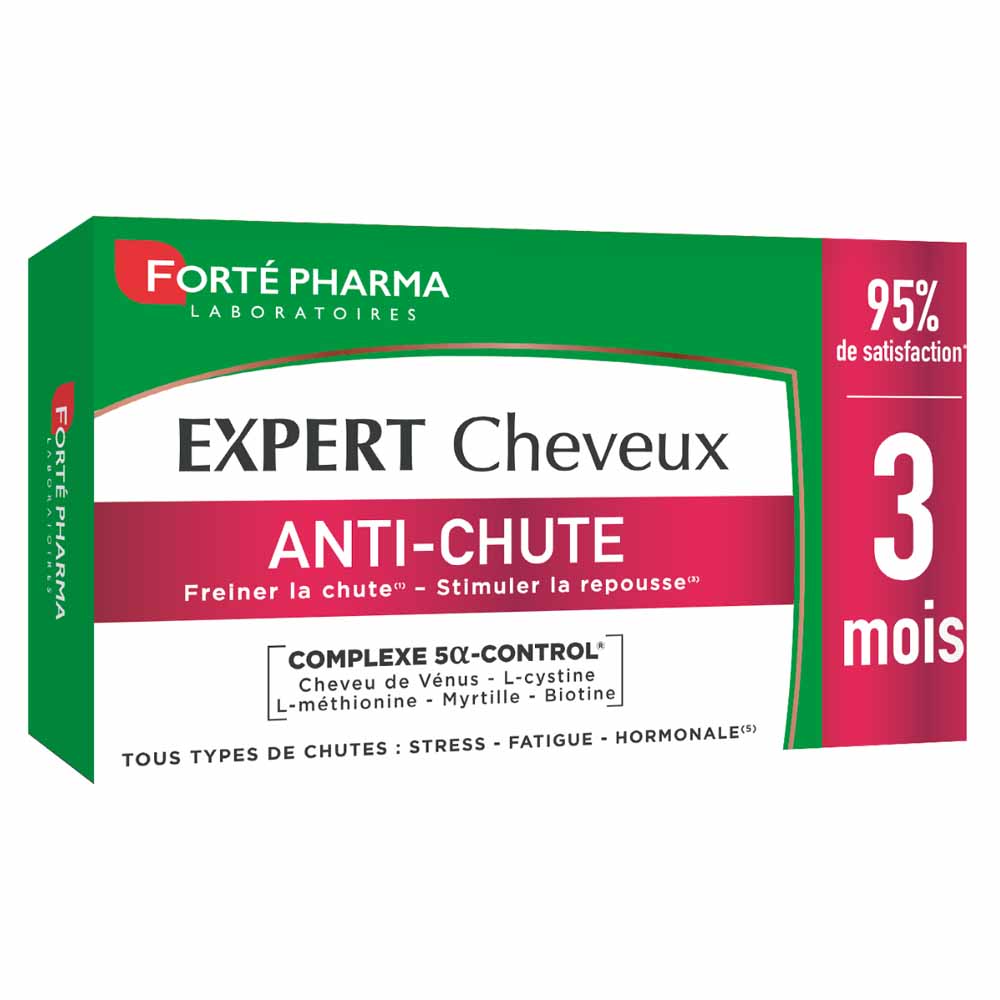 Forté Pharma Expert Chute de Cheveux Anti-Chute 90 Comprimés