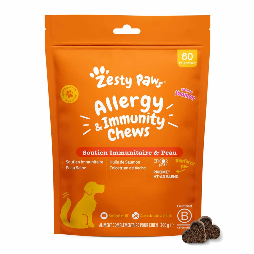 Zesty Paws Système Immunitaire & Peau Chien 200g