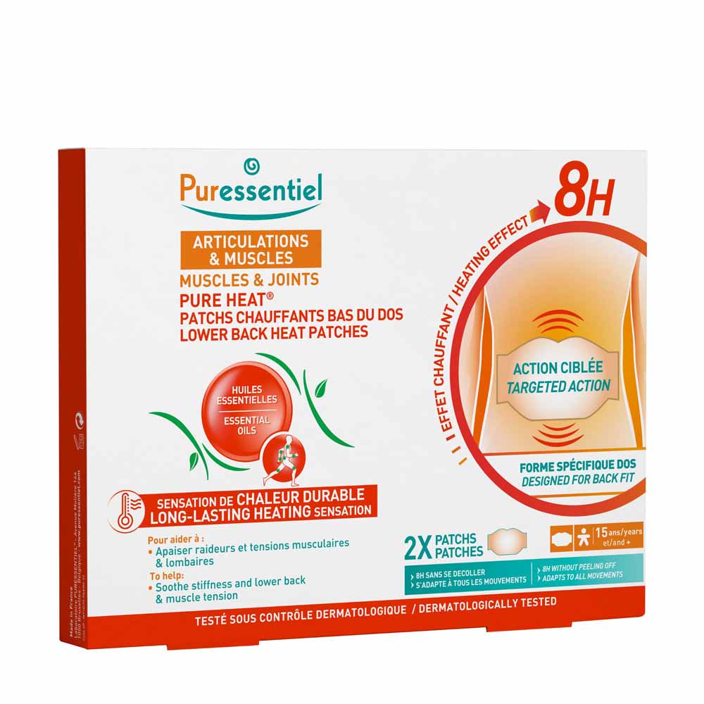 Puressentiel Articulations Et Muscles Pure Heat Effet 8h 2 Patchs