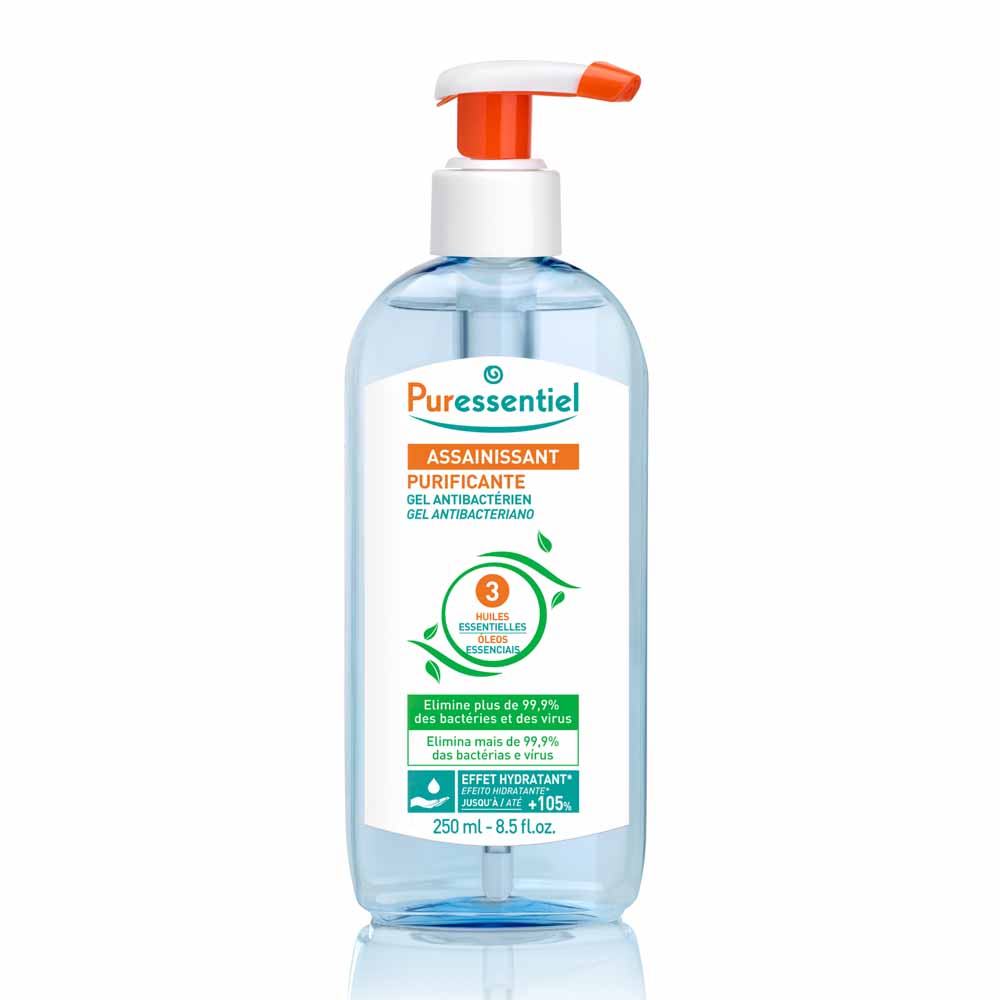 Gel Antibacterien Aux 3 250ml Huiles Essentielles Puressentiel
