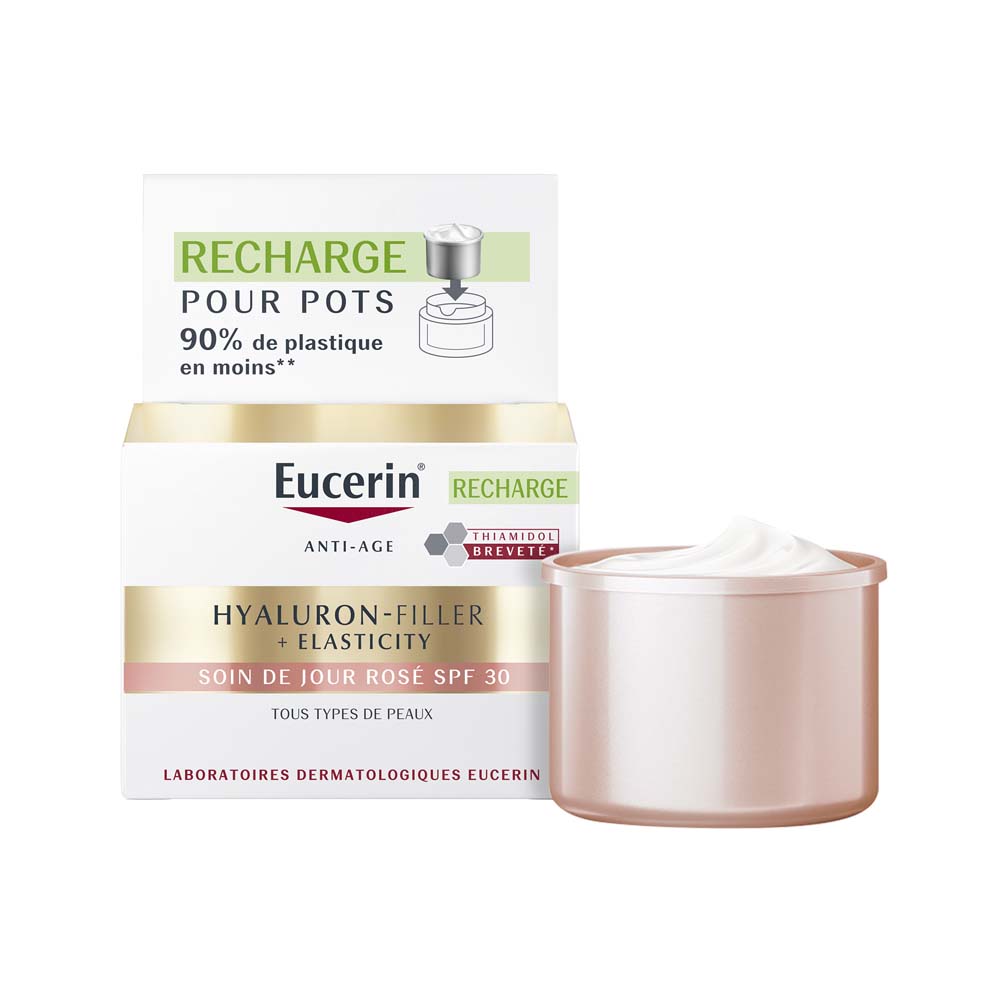 Eucerin Hyaluron-Filler + Elasticity Recharge Soin de jour Rosé SPF 30 50ml