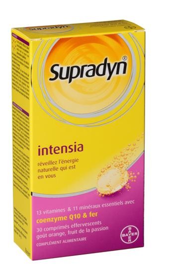 Supradyn Intensia Effervescents 30 Comprimes