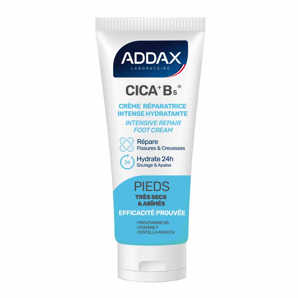 Addax CICA + B5® Crème pieds réparatrice intense hydratante 50ml
