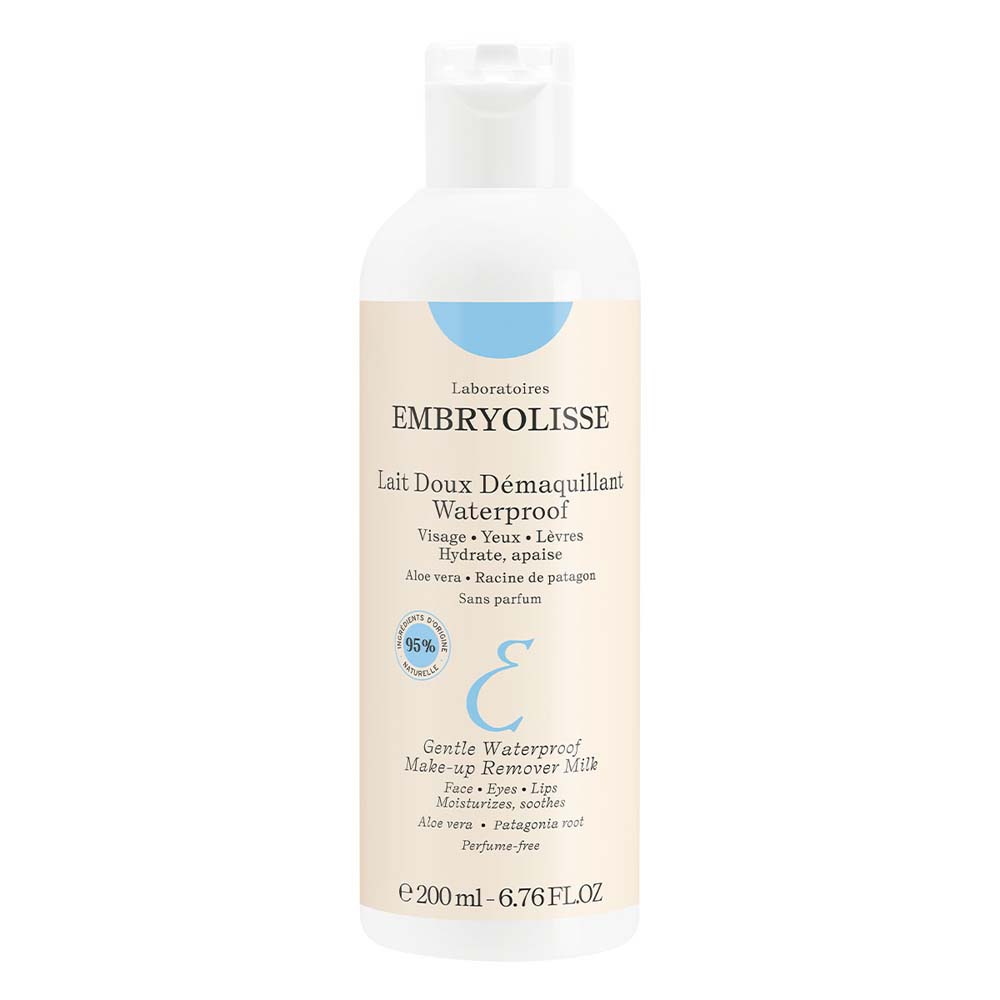 Embryolisse Les Nettoyants & Demaquillants Lait Doux Démaquillant Waterproof 200ml