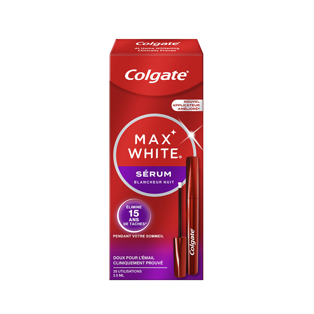 Colgate Max White Sérum Blancheur Nuit 2.5ml