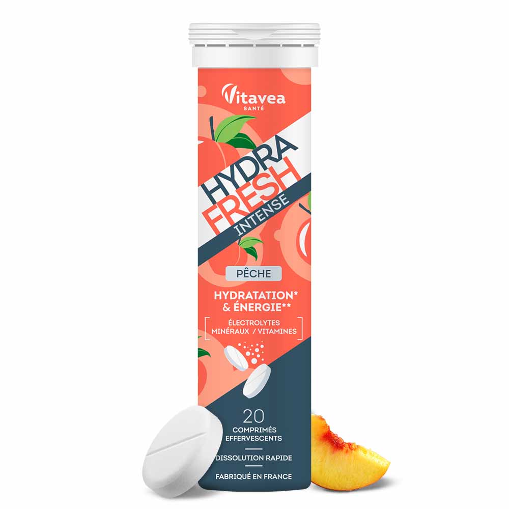 Vitavea Santé HydraFresh Intense Hydratation & Energie 20 comprimés effervescents