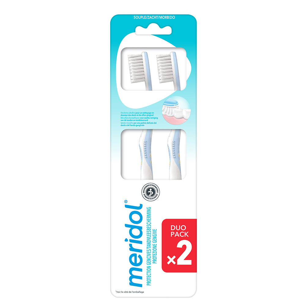Meridol Brosse A Dents Souple x2