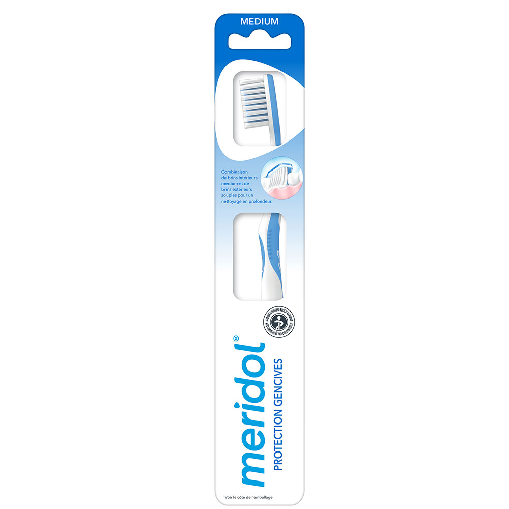 Meridol Brosse A Dents Protection Gencives Médium x1