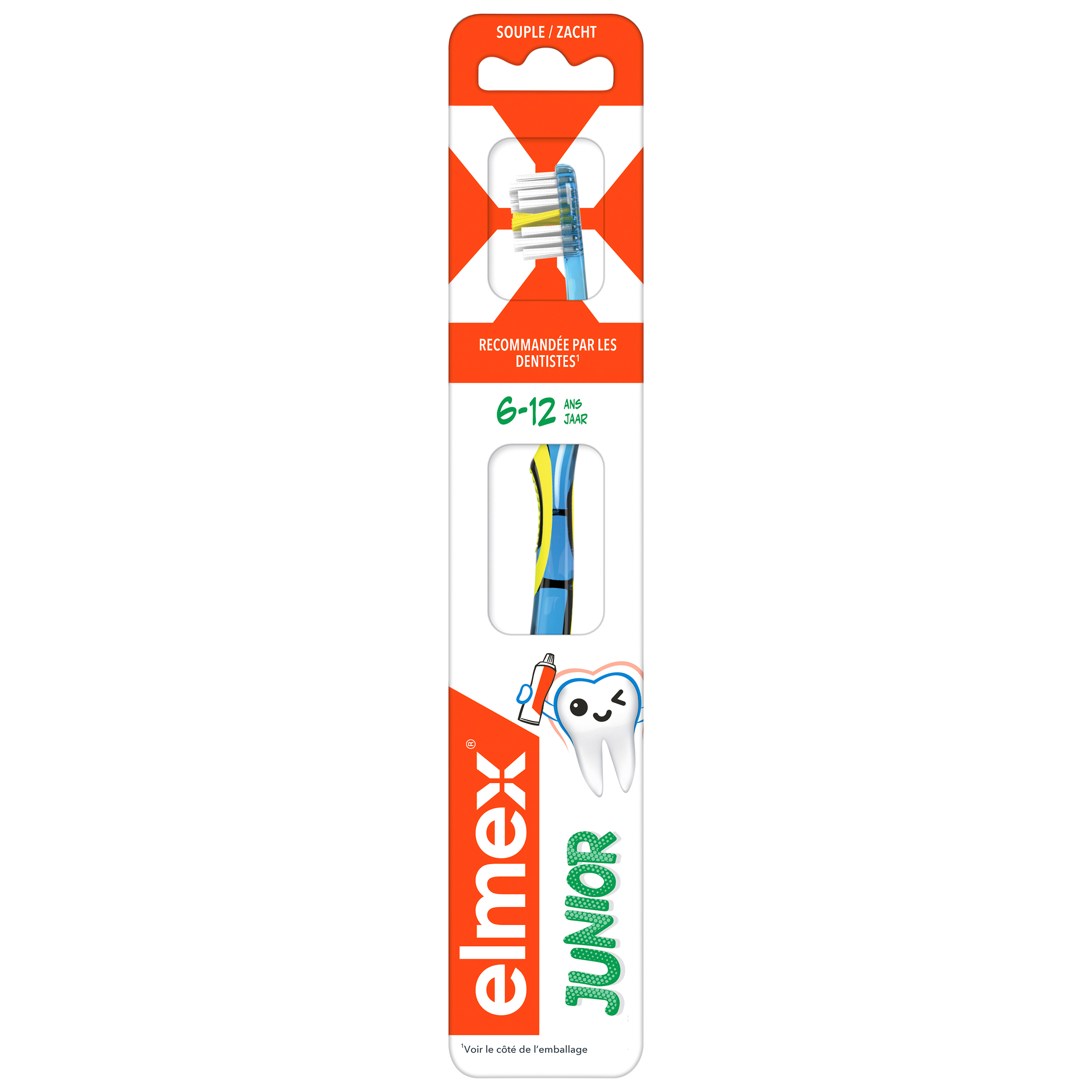 Elmex Anti-Caries Junior Brosse A Dents Souple 6-12ans x1