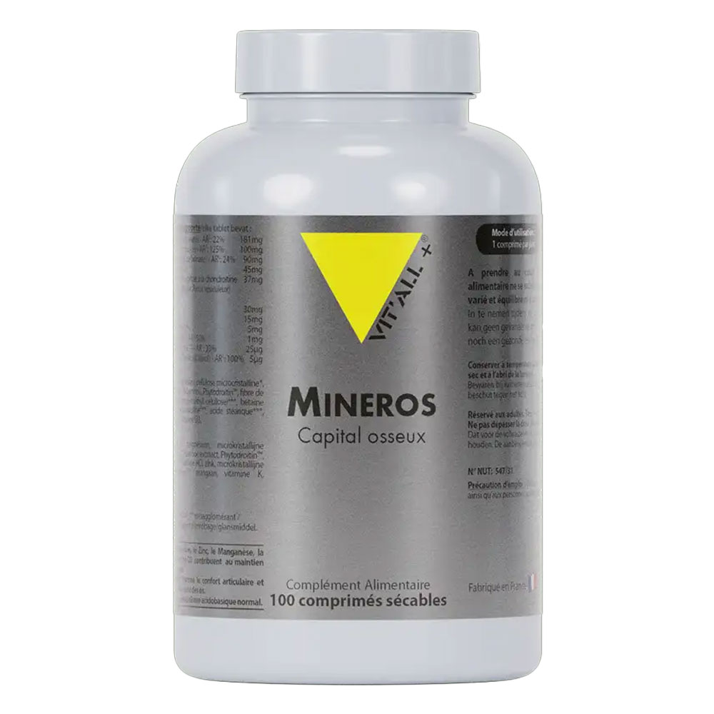 Vit'All+ Mineros Capital Osseux 100 Comprimés