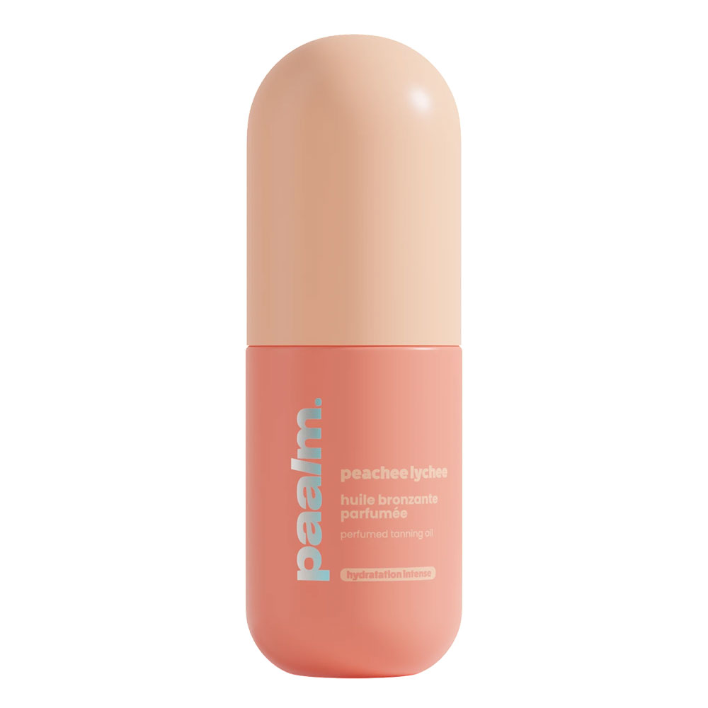 Paalm Cosmetics Huile bronzante Peachee Lychee 100ml