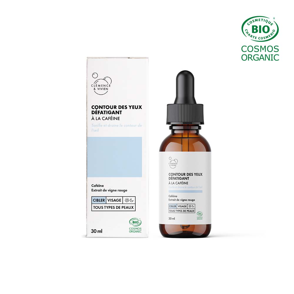 Clemence&Vivien Contour des Yeux Défatiguant Bio Texture Gel 30ml