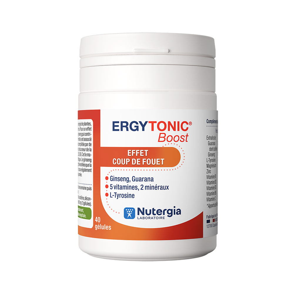 Nutergia Ergytonic Boost 40 gélules