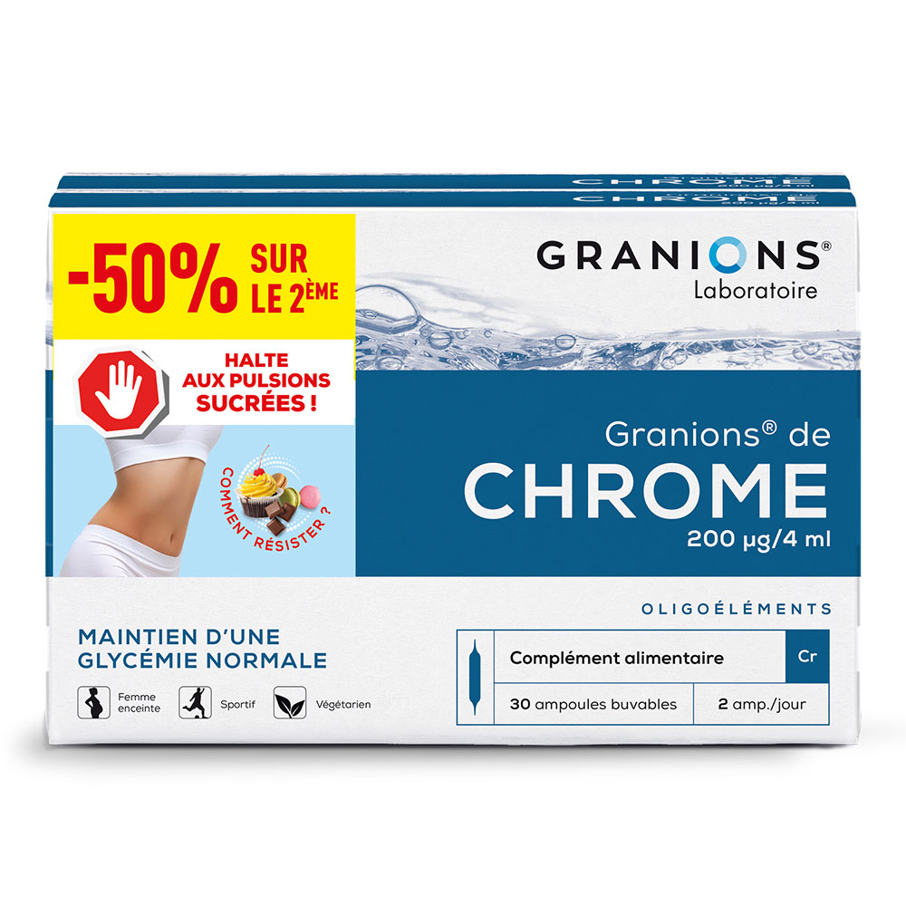 Granions Chrome 2x30 Ampoules