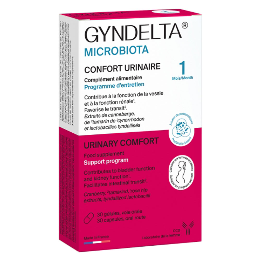 Ccd Gyndelta Microbiota Confort Urinaire 30 gélules