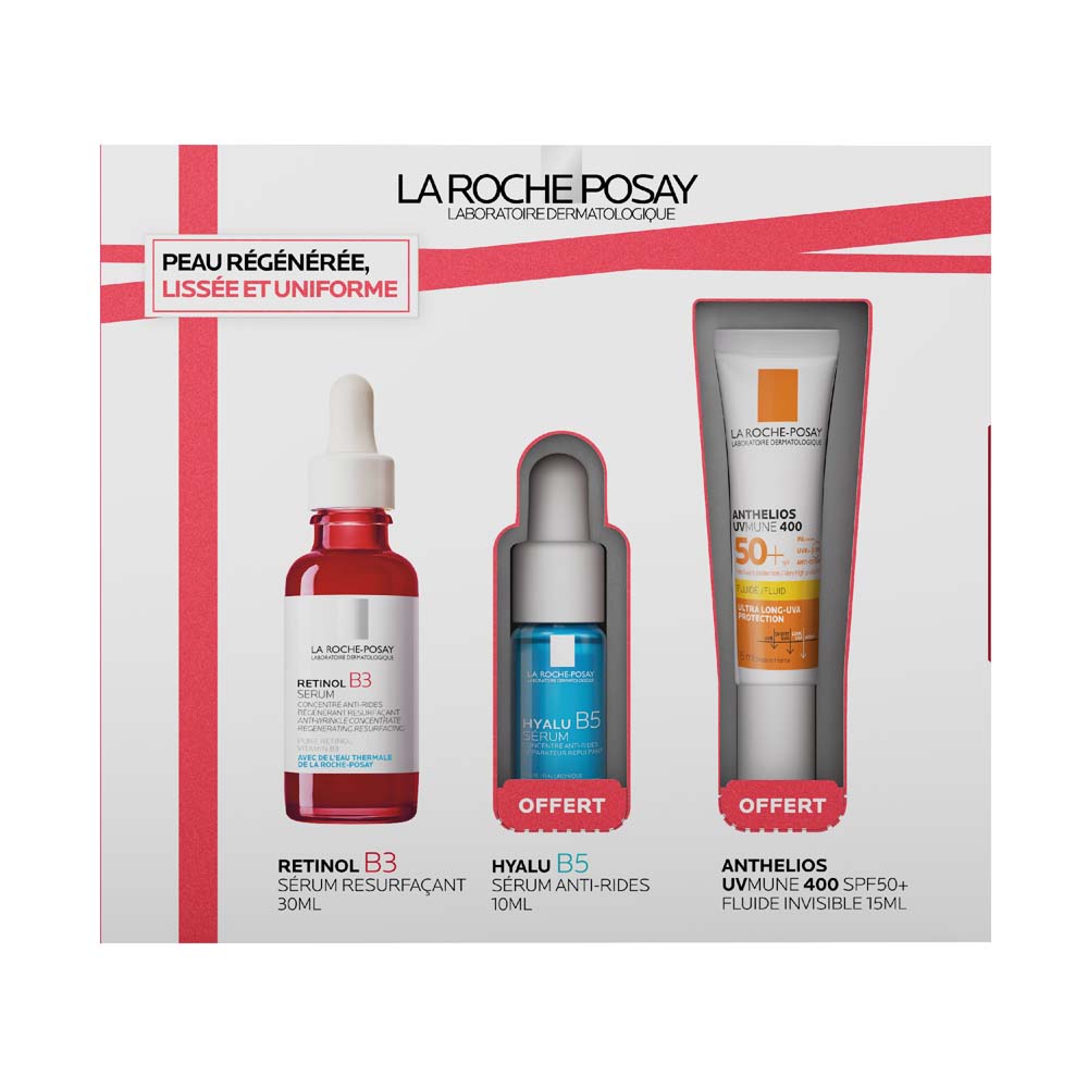 La Roche-Posay Retinol B3 Coffret Sérum Peau Régénérée lissée et uniforme