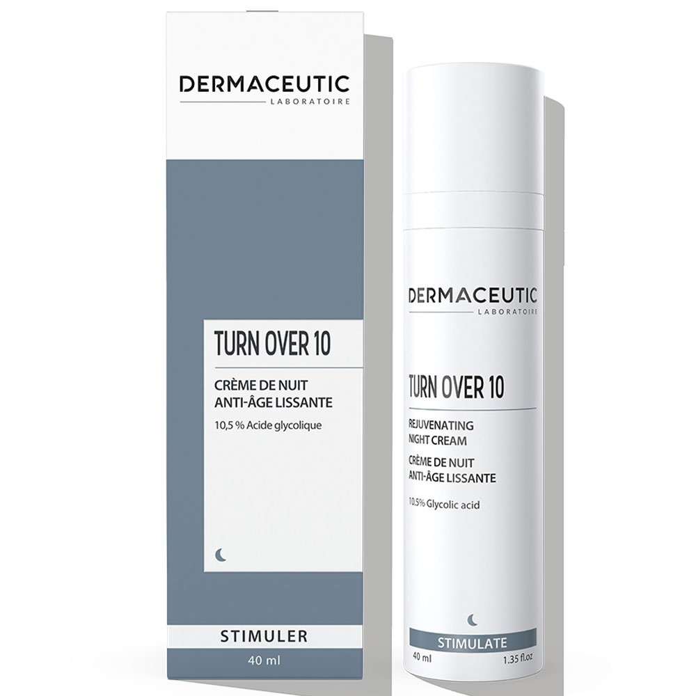 Dermaceutic Turn Over 10 Crème De Nuit Anti-Age Lissante Stimuler 40ml