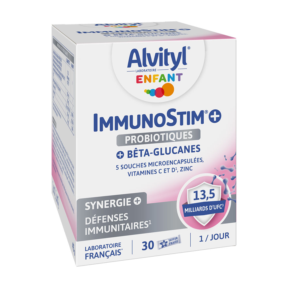 Alvityl Immunostim Probiotiques Défenses Immunitaires 30 sachets