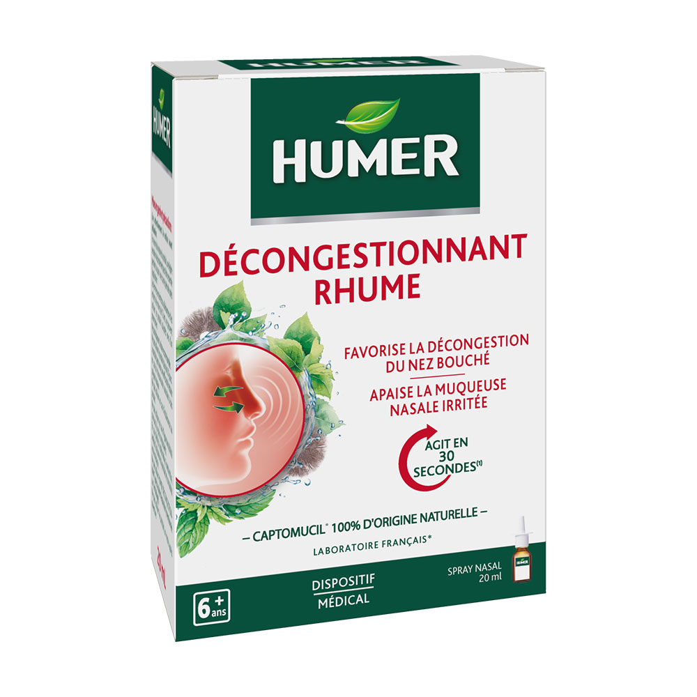 Humer Decongestionnant Rhume 20ml