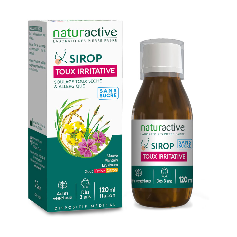 Naturactive Sirop Toux Irritative 120ml