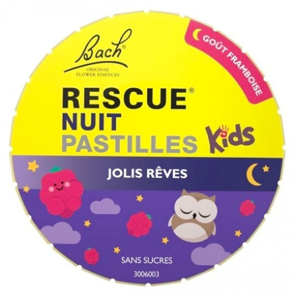 Rescue Kids Jolis Rêves Pastilles Framboise 50g