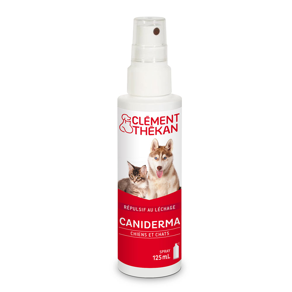 Clement-Thekan Spray Répulsif au Léchage Chien Chat 125ml