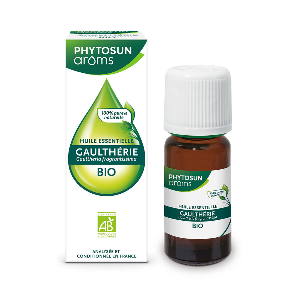 Phytosun Aroms Huile Essentielle Gaultherie Bio Aroms 10 ml