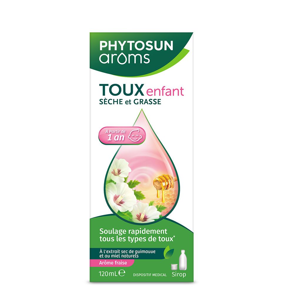 Phytosun Aroms Aroms Sirop Toux Seche Et Grasse Enfant 120ml