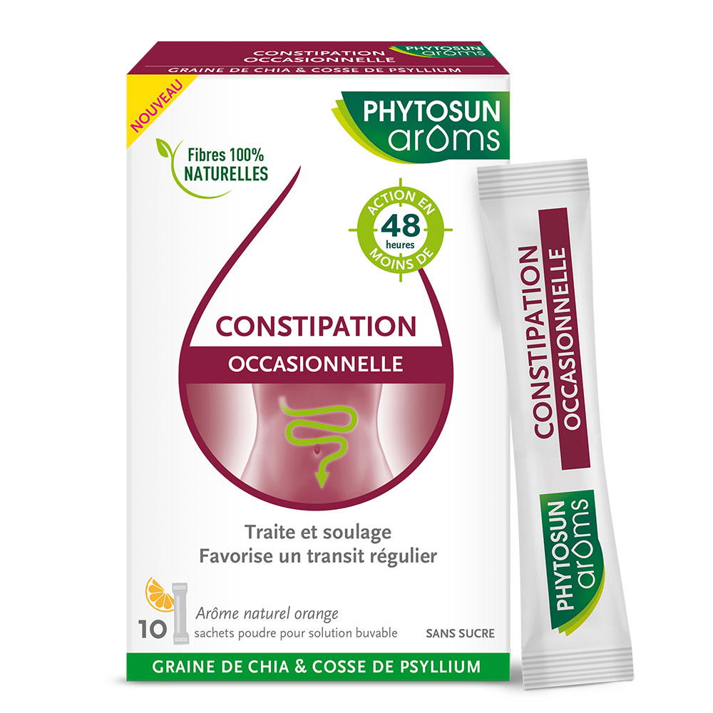 Phytosun Aroms Constipation occasionnelle Arôme Naturel Orange x10 sachets