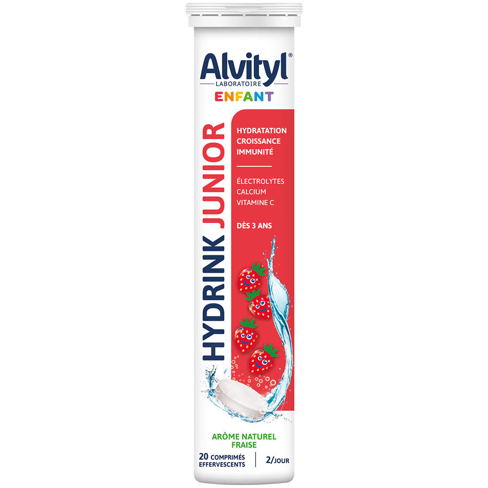Alvityl Hydrink Junior 20 Comprimés Effervescents