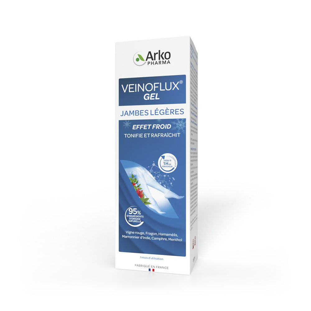 Arkopharma Veinoflux Gel Jambes Legeres Effet Froid 150ml